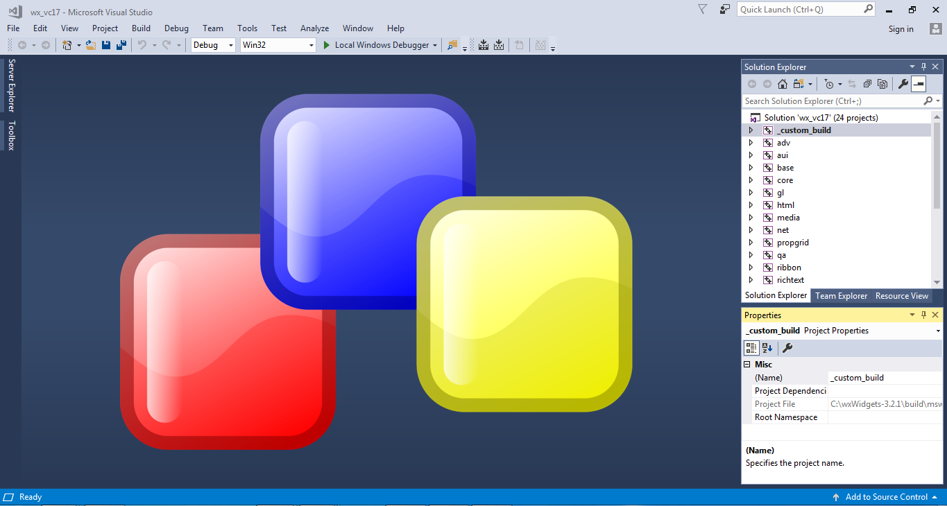 Building wxWidgets applications using Microsoft Visual Studio | Codtronic  Technologies Limited